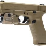 9mm Glock 19X Coyote met streamlight