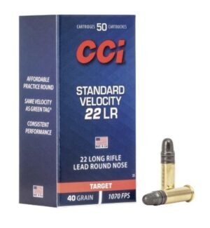 CCI Standard Velocity .22 LR RN 40 Grain