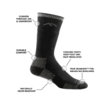 darn though darn tough wandelsokken hunting charco 3.webp