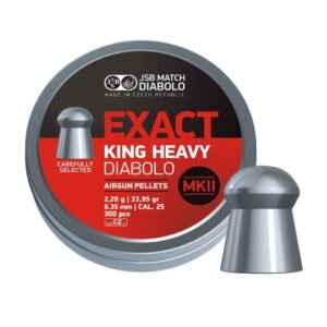 JSB Exact King Heavy Diabolo MKII 6,35mm 33,95gr