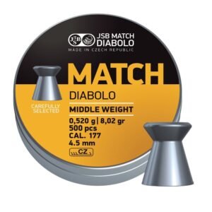 JSB Match Rifle Diabolo Middle Weight  8,02gr. 4.49mm.