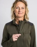 pinewood abisko power fleece jacket dames 6.webp