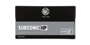 RWS Subsonic HP .22 LR 40 Grain