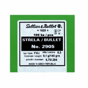 Sellier & Bellot kogelkoppen Kal. 6.5, 140gr