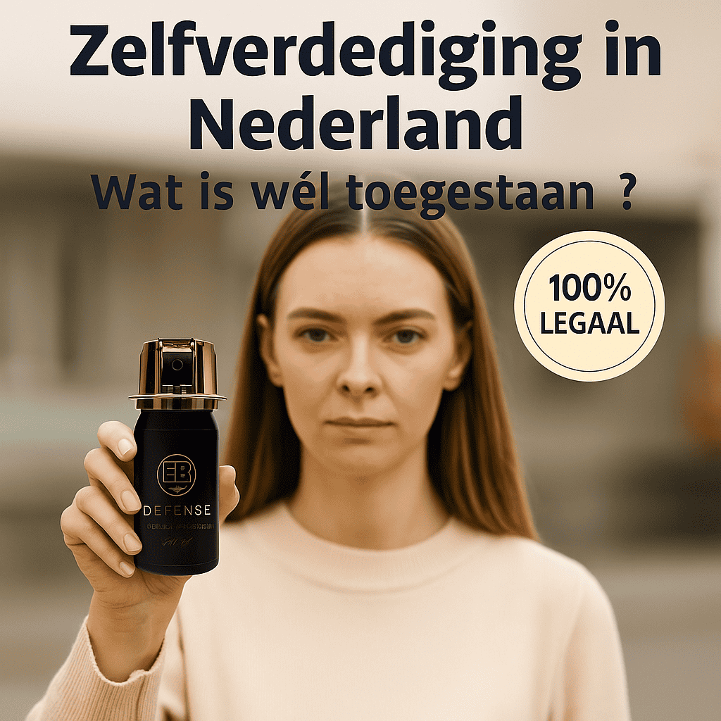Legale zelfverdediging wapens in Nederland