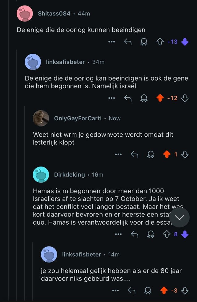 Welke landen levert Nederland aan IsraÃ«l?